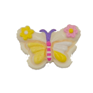 Flower butterfly resin