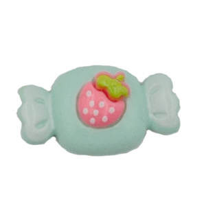 Strawberry heart-shaped candies GREEN