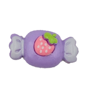 Strawberry heart-shaped candies PURBLE