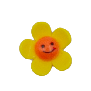smiling face flowers Yellow