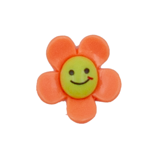 smiling face flowers Orange