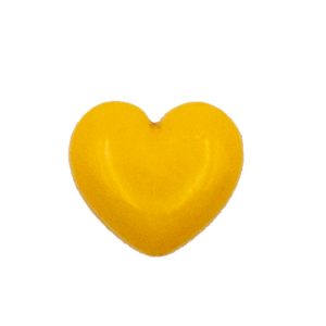 Heart shape  YELLOW