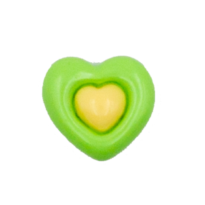Double hearts GREEN