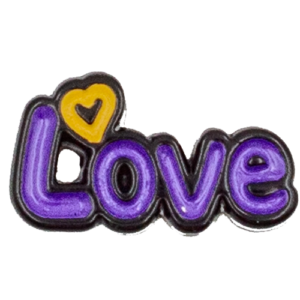 Love resin lenses PURPLE