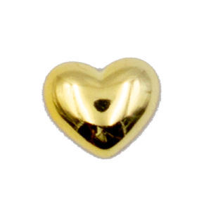 17×19 golden love hearts