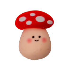 Resin Red 
Mushroom
