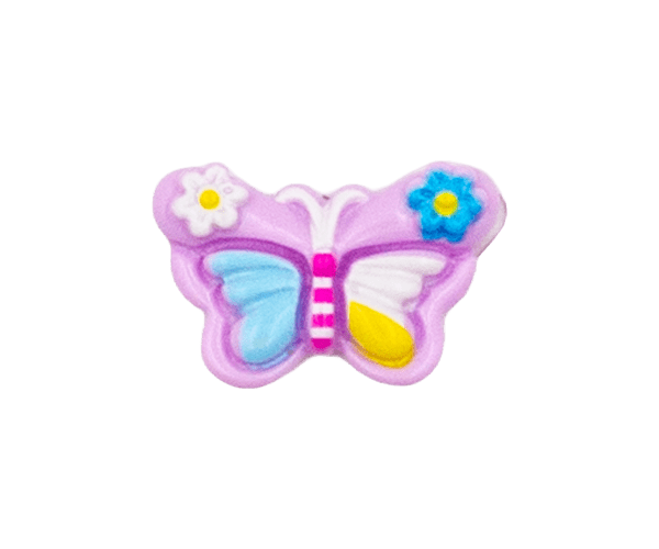 Flower butterfly resin