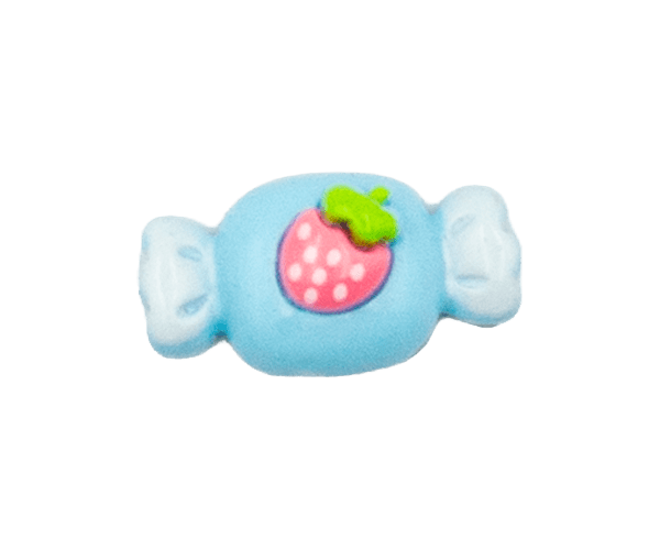 Strawberry heart-shaped candies BLUE