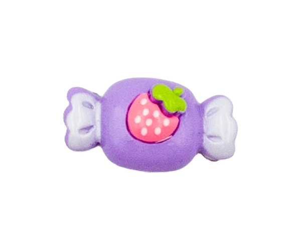 Strawberry heart-shaped candies PURBLE
