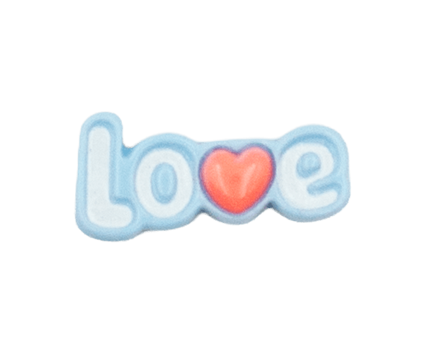 love White/baby BLUE