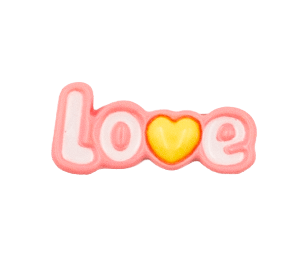 love WHITE/PINK