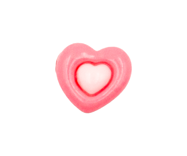 Double hearts Pink