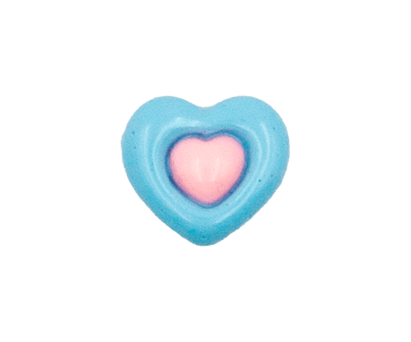 Double hearts BLUE