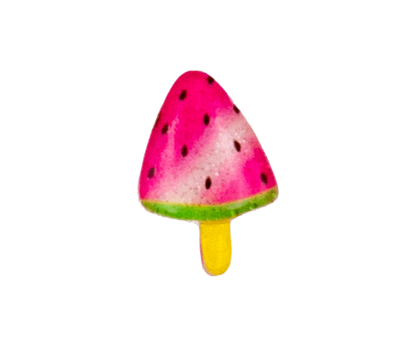Watermelon ice cream