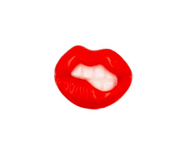 Red lip resin sheet