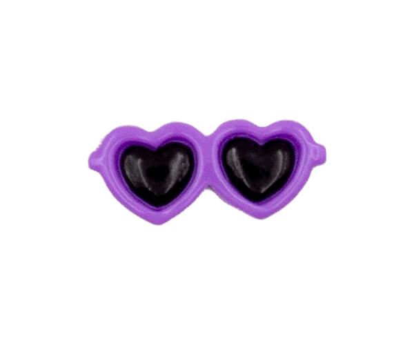heart-shaped glasses PURBLE
