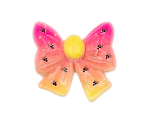 ORANGE-YELLOW large bowknot