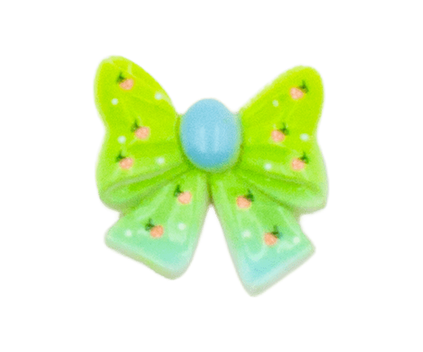 GREEN/BLUE large bowknot