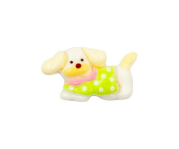 puppy  WHITE/ GREEN