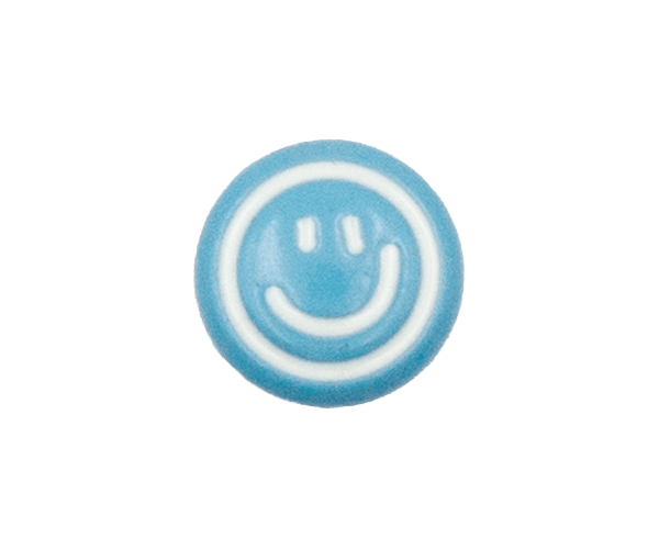 smiling face Blue