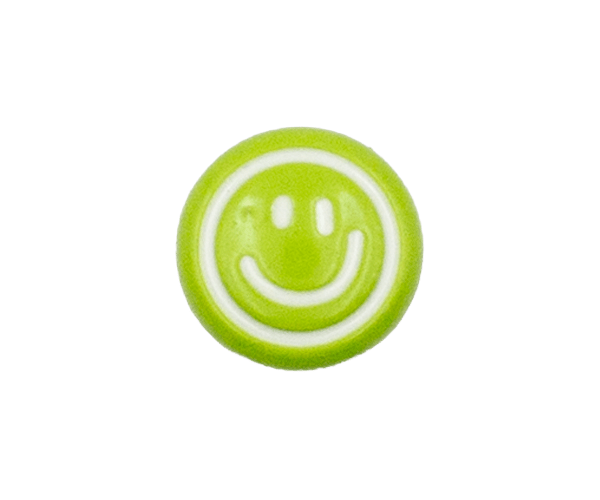 smiling face green