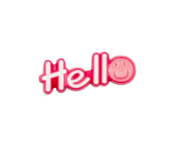 Hello Pink white