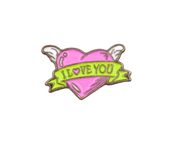 i love you heart with wings