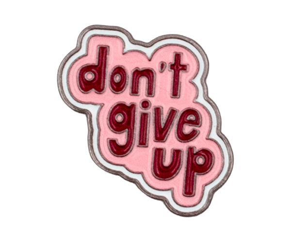 dont give up pink