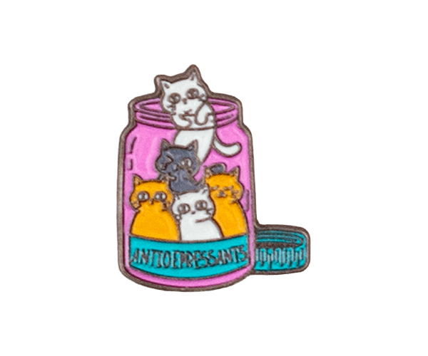 5 cat on the bottle