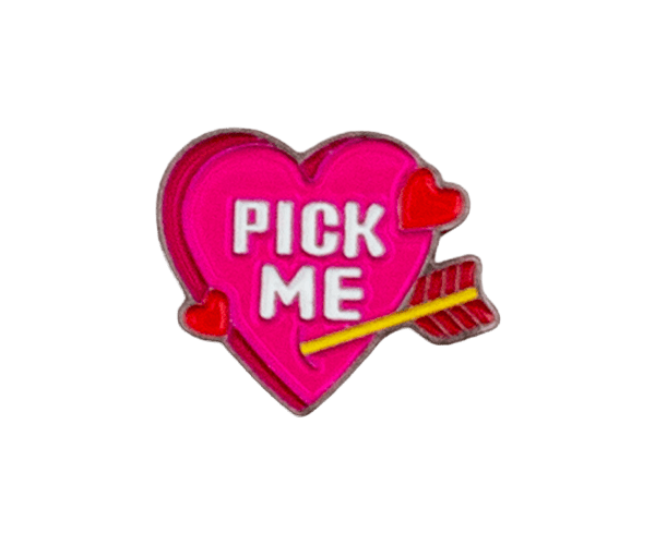 PICK ME PINK HEART
